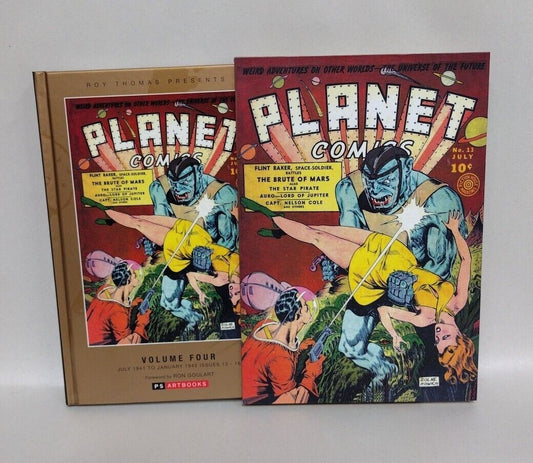 Roy Thomas Presents Planet Comics Vol 4 2015 Hardcover #13-16 Slipcase Ed Unread