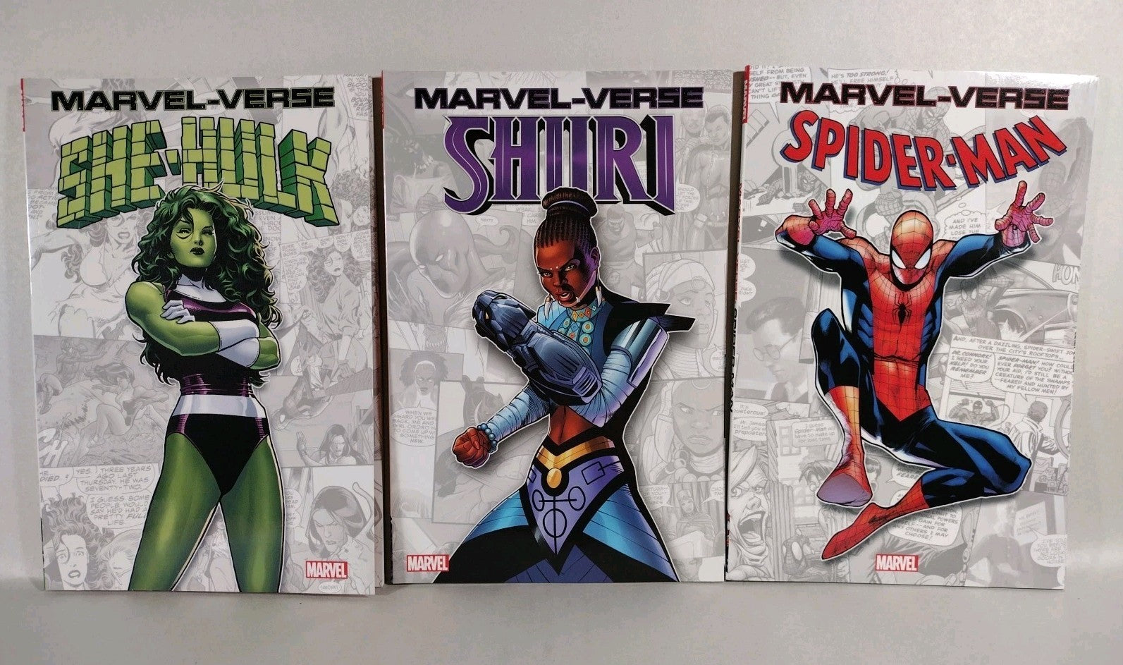 Marvel-Verse (2021) TPB SC Lot of 16 Wolverine Deadpool Spider-Man Thor + New