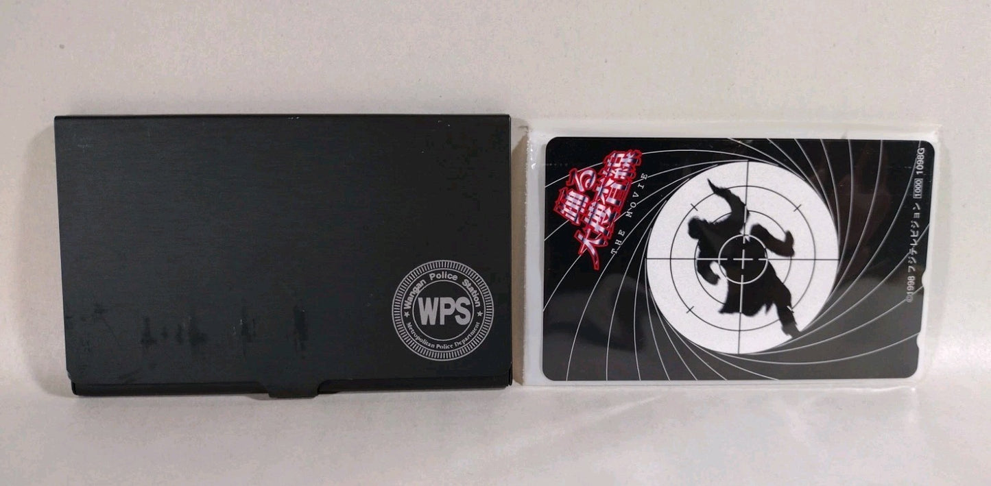 Bayside Shakedown (1998) Phone Card & Metal Case Anime Movie Promotion