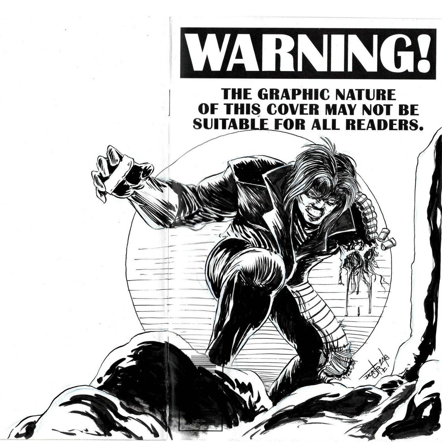 Eternal Warrior 35 (1995) Valiant Sketch Cvr Variant Comic W Original Art DCastr