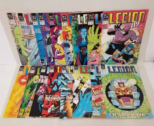 Legion '89 '90 DC Comic 17 Issue Lot Run #6-22 Kitson Grant McKenna Lobo