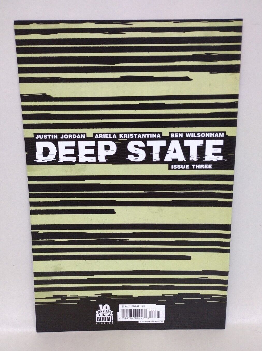 Deep State (2014) Boom Studios Comic Lot Set #1 2 3 4 6 NM Justin Jordan