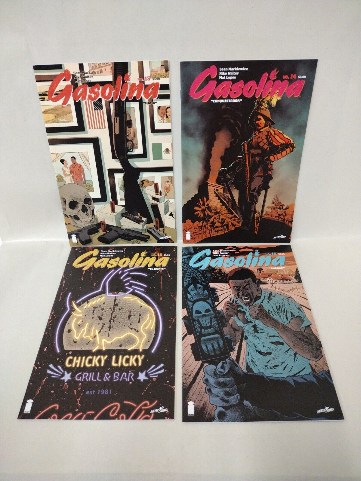 Gasolina (2019) Image Skybound Comic Set Complete Run #1-18 Mackiewicz Walter