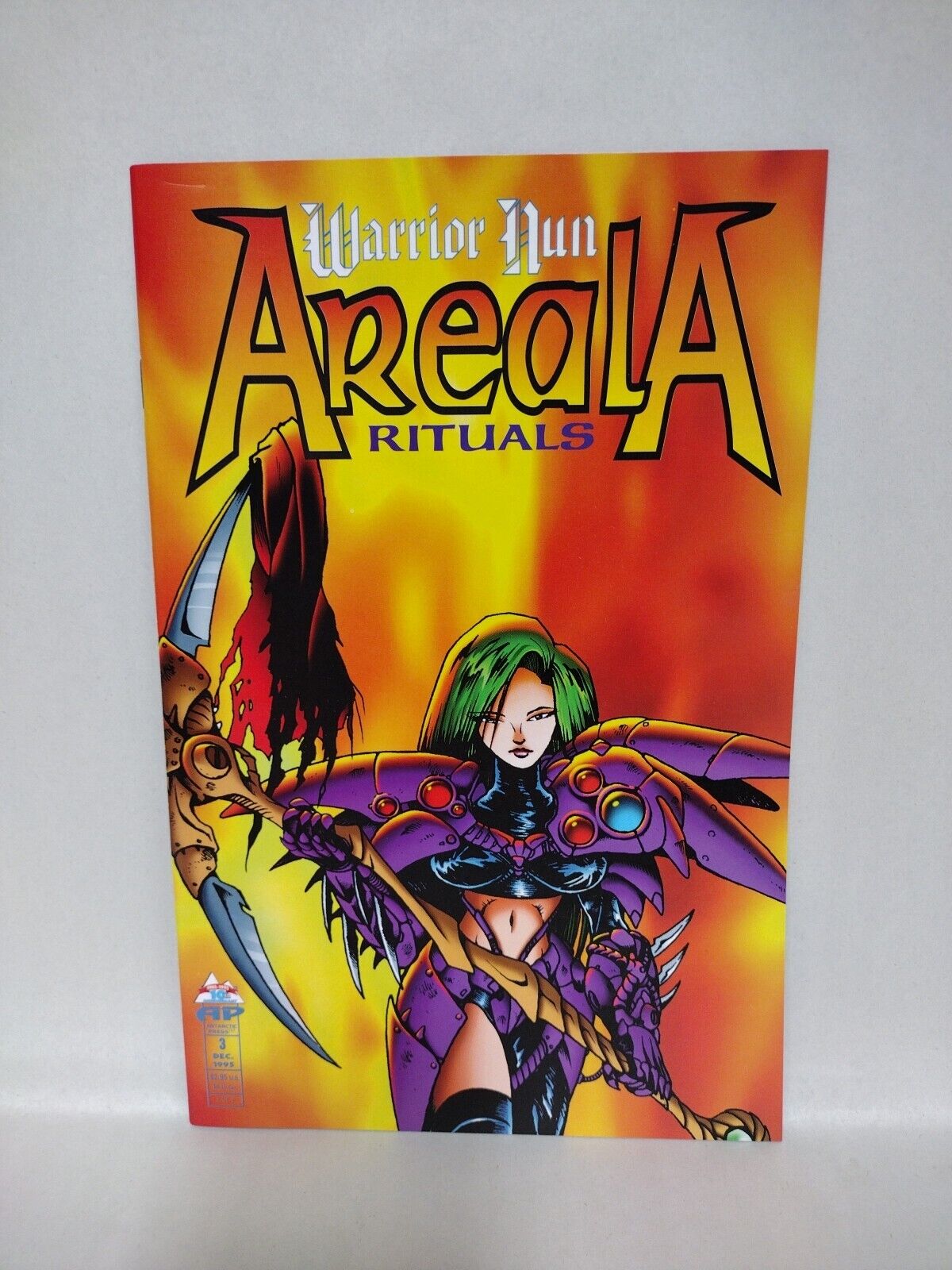 Areala Warrior Nun (1994) Antarctic Press Comic Lot Set Vol 1 #1-3 Rituals #1-5