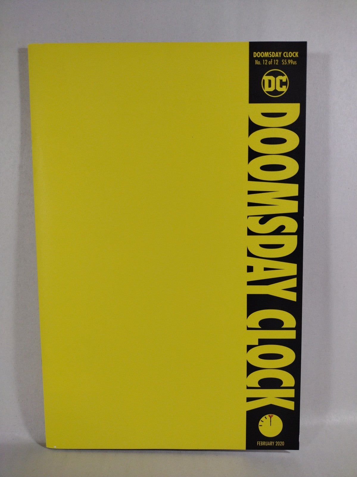Doomsday Clock #12 (2020) DC Blank Sketch Variant Cover New NM