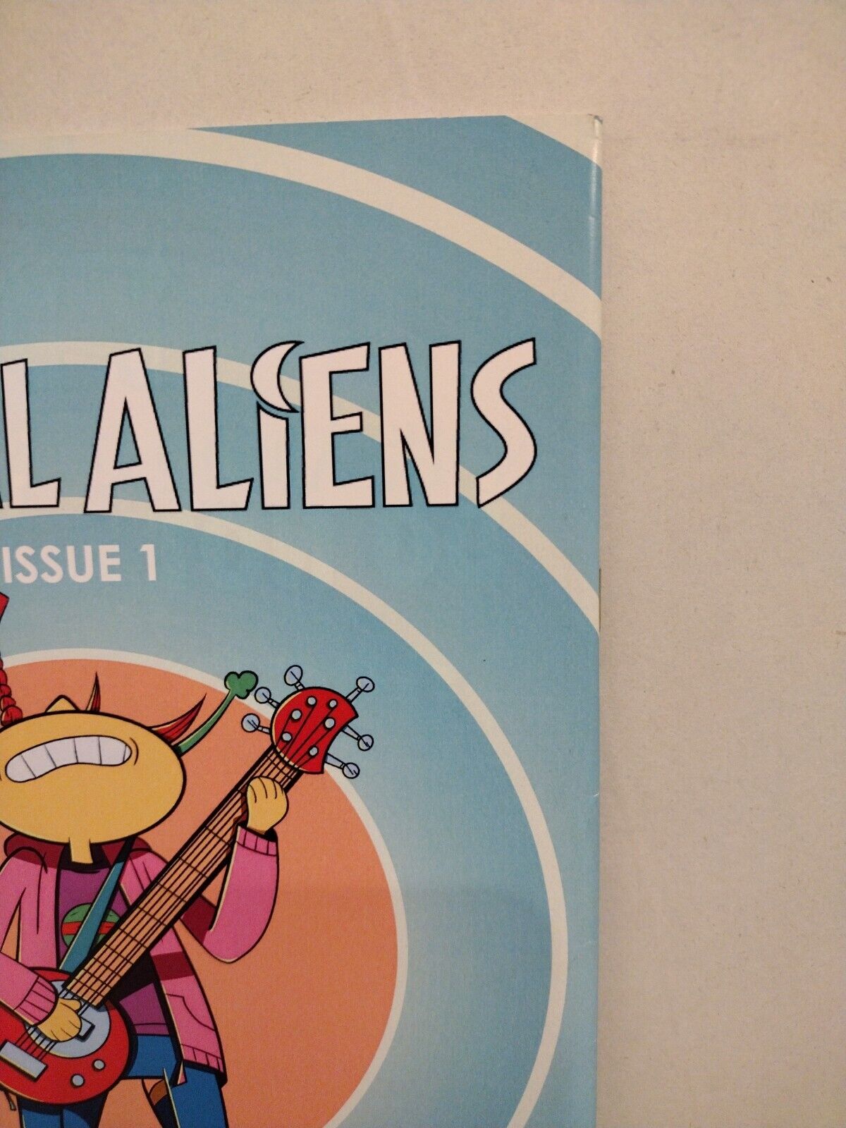 Illegal Aliens The Crossing #1 (2017) Music Overload Guitar For Beginners Comic