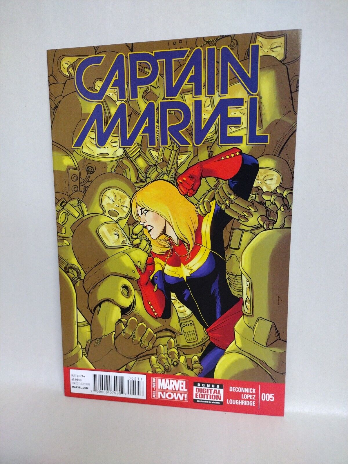 Captain Marvel (2014) Comic Lot Set #2 3 4 5 6 Kelly Sue Deconick David Lopez NM