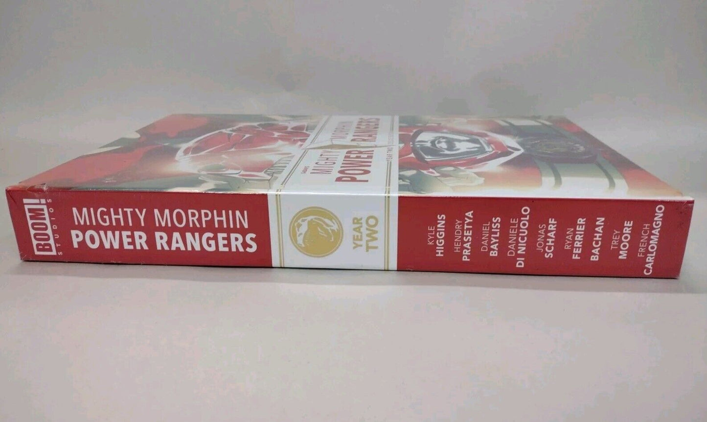 Mighty Morphin Power Rangers Year Two Deluxe Ed Boom Studios HC New Sealed
