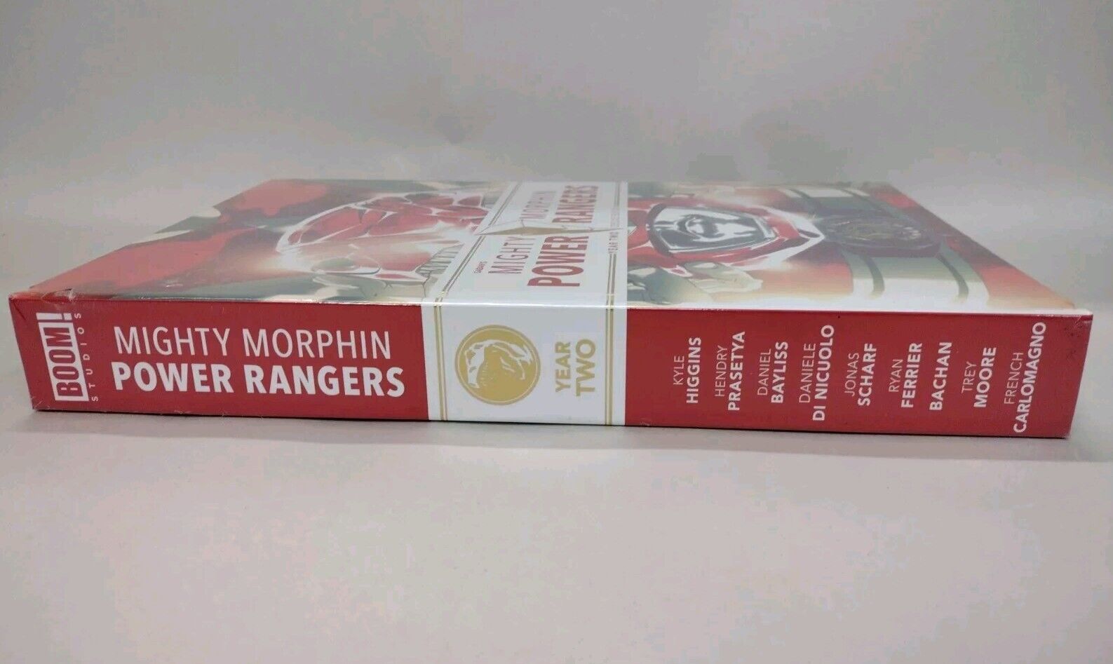 Mighty Morphin Power Rangers Year Two Deluxe Ed Boom Studios HC New Sealed
