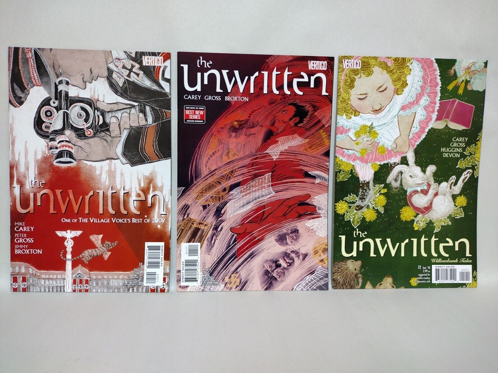 The Unwritten (2009) Vertigo Comic Lot Set #1-41 + 33.5 34.5 35.5 Mike Carey 