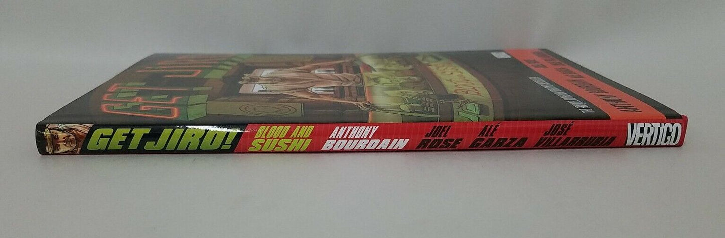 Get Jiro Blood And Sushi (2015) by Anthony Bourdain Hardcover New Vertigo HC