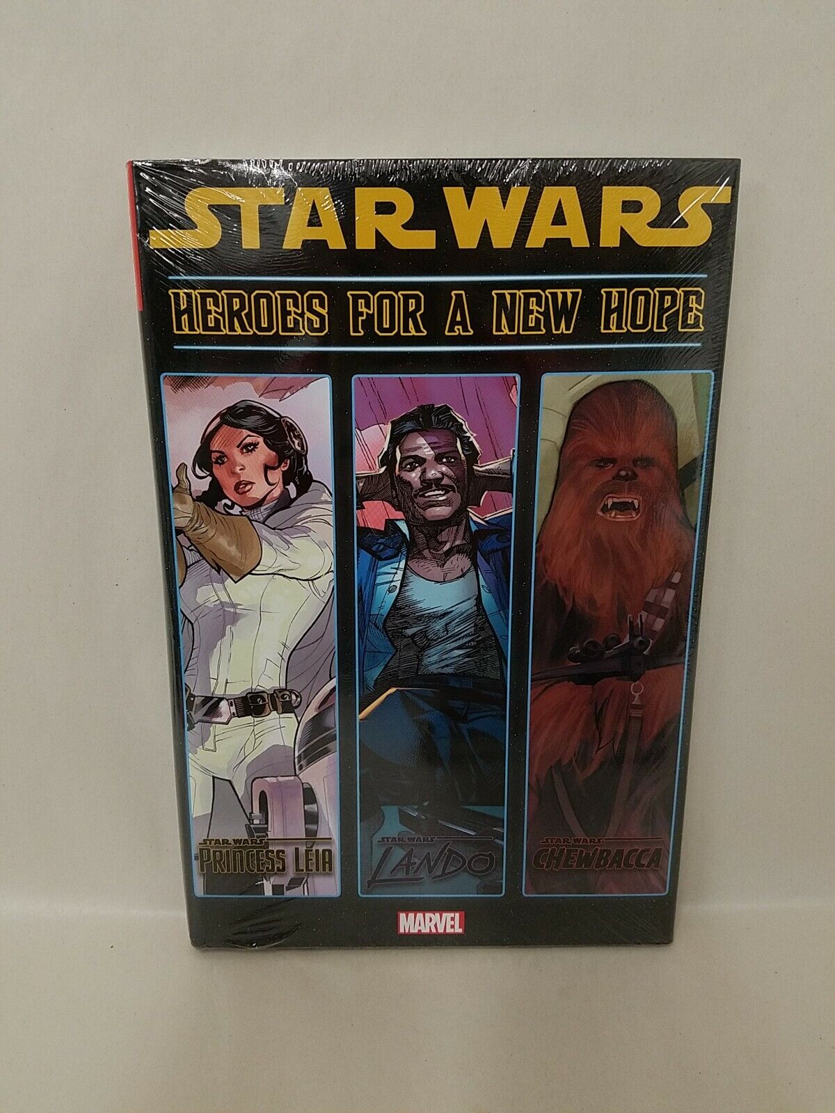 Star Wars Heroes For A New Hope Leia Lando Chewbacca Marvel HC New Sealed W Dent