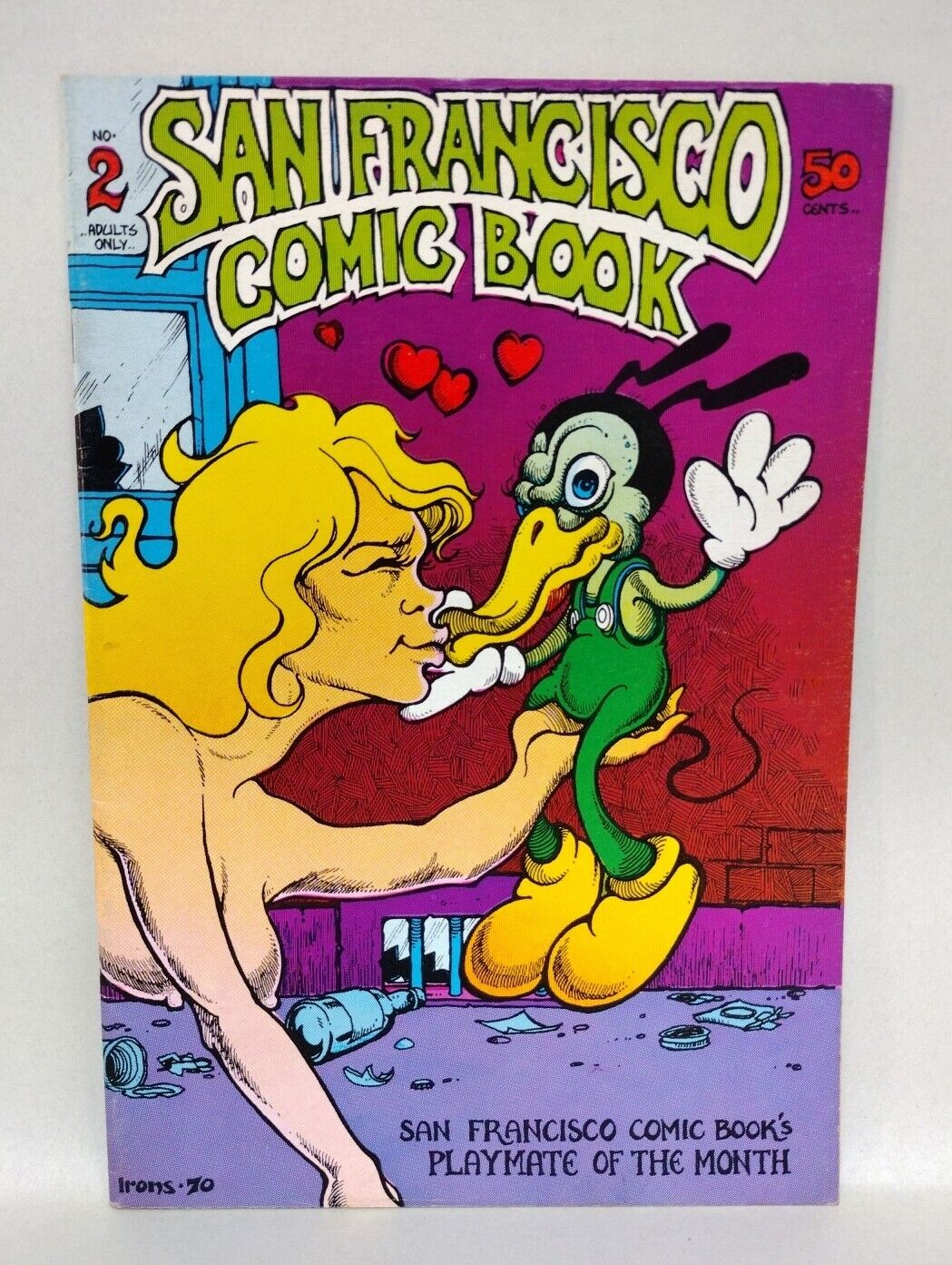 San Francisco Comic Book #2 (1970) Underground Comix Greg Irons