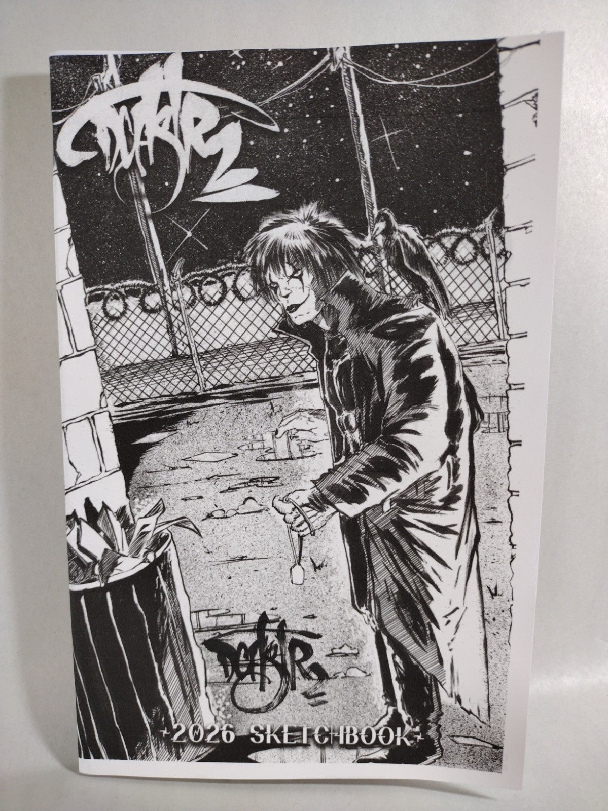 Dave Castr 2026 Sketchbook Ashcan Signed