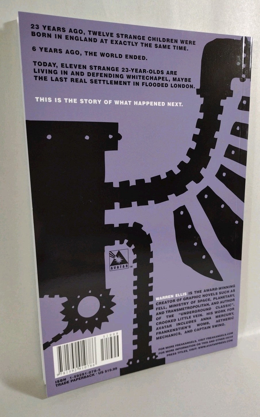 Freak Angels Vol 3 (2009) Avatar Press TPB SC Warren Ellis New 