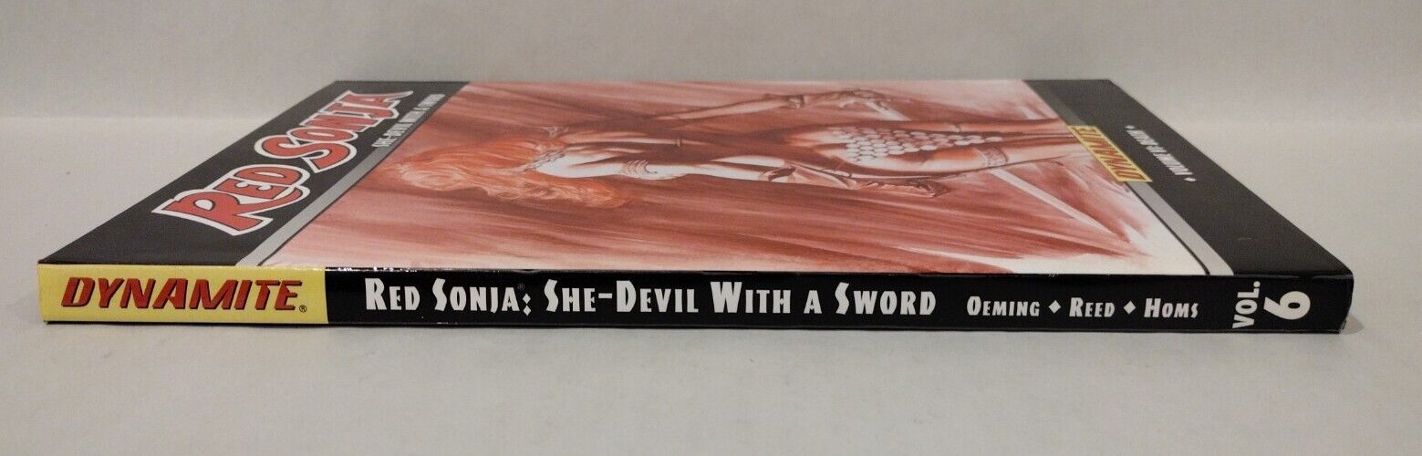 Red Sonja She Devil with a Sword Vol 6 (2009) Dynamite Hardcover Christos Cage