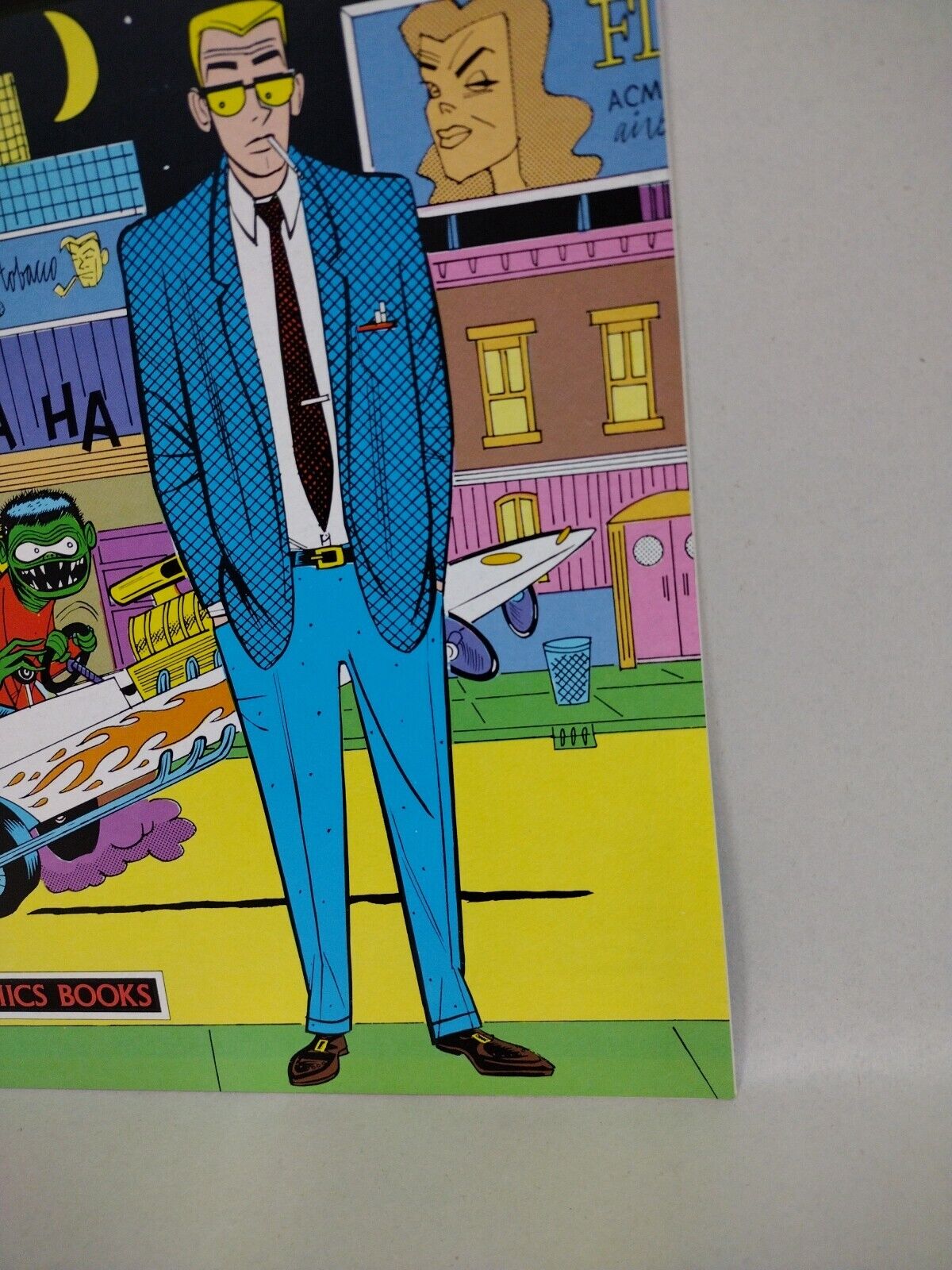 Lloyd Llewellyn (1986) #3 Daniel Clowes Fantagraphics Comic Magazine 1st Print 