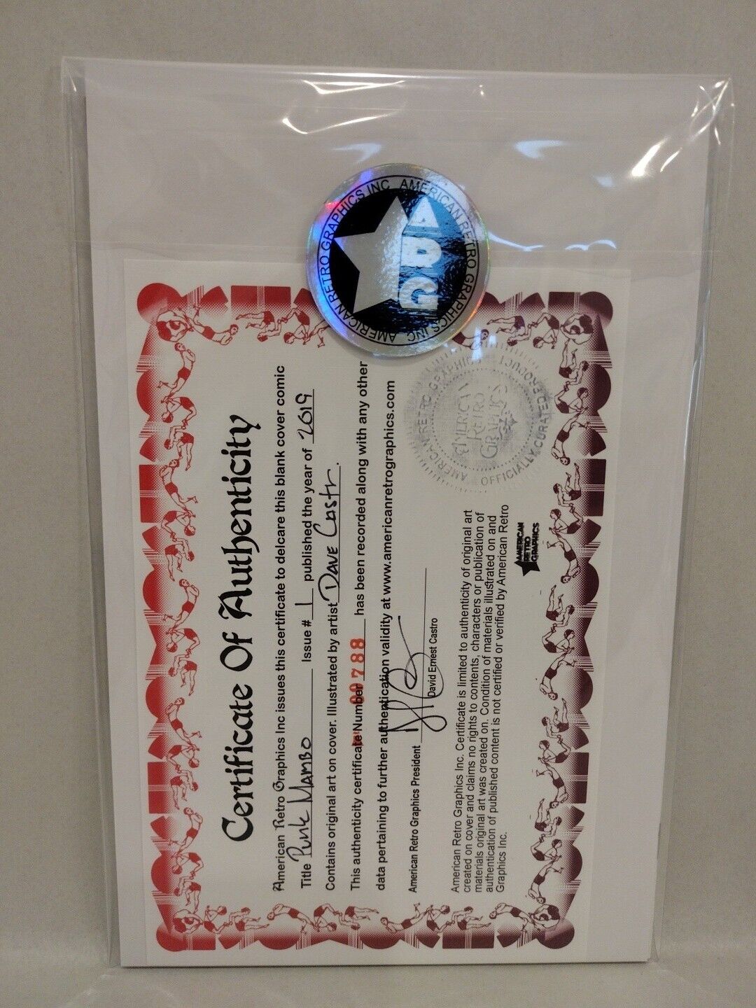 Punk Mambo 1 (2019) Valiant Sketch Variant Cover Comic W Original Dave Castr Art