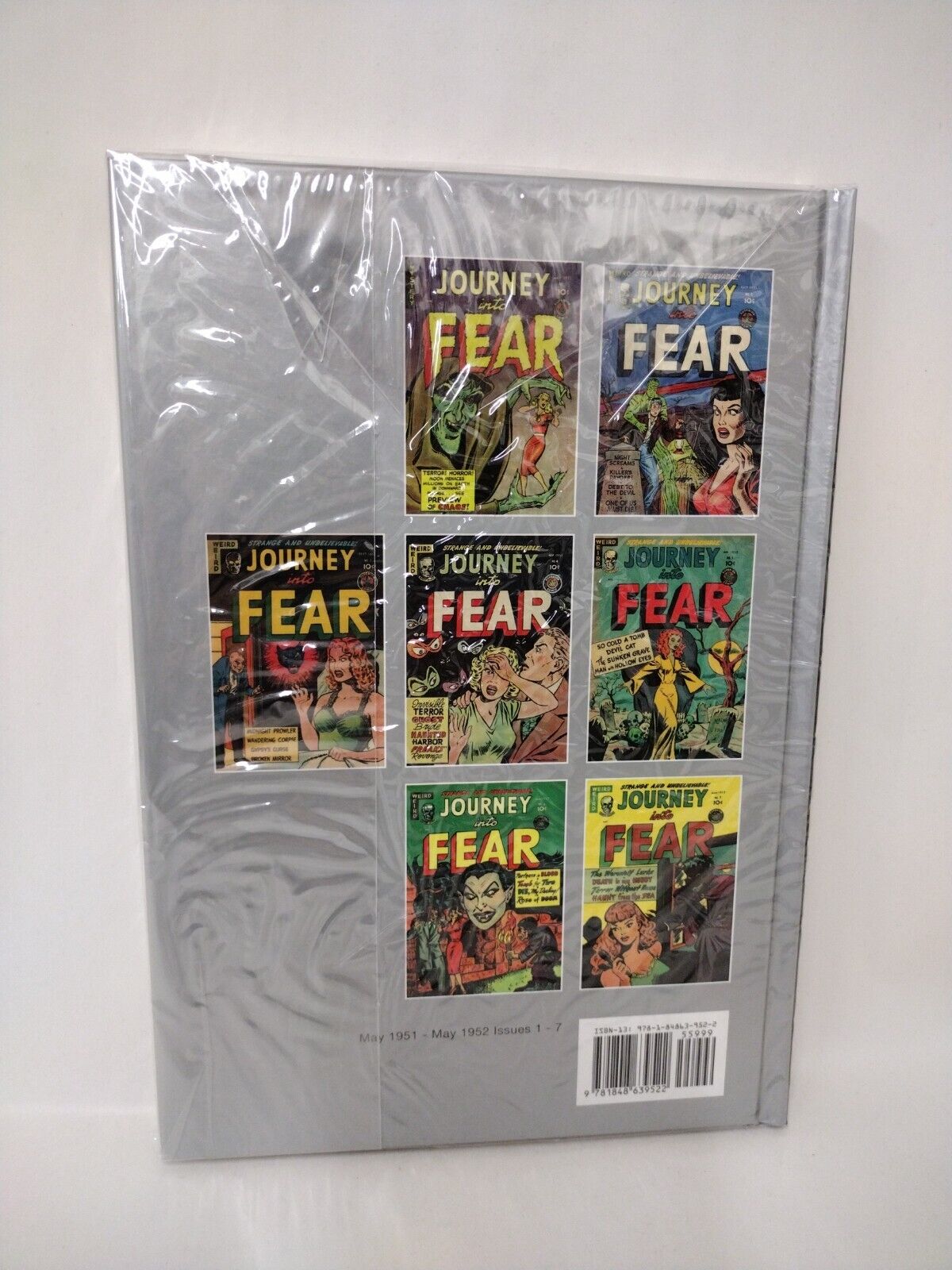 JOURNEY INTO FEAR Vol 1 Hardcover Comic Issues 1-7 Pre Code Classics (NEW)