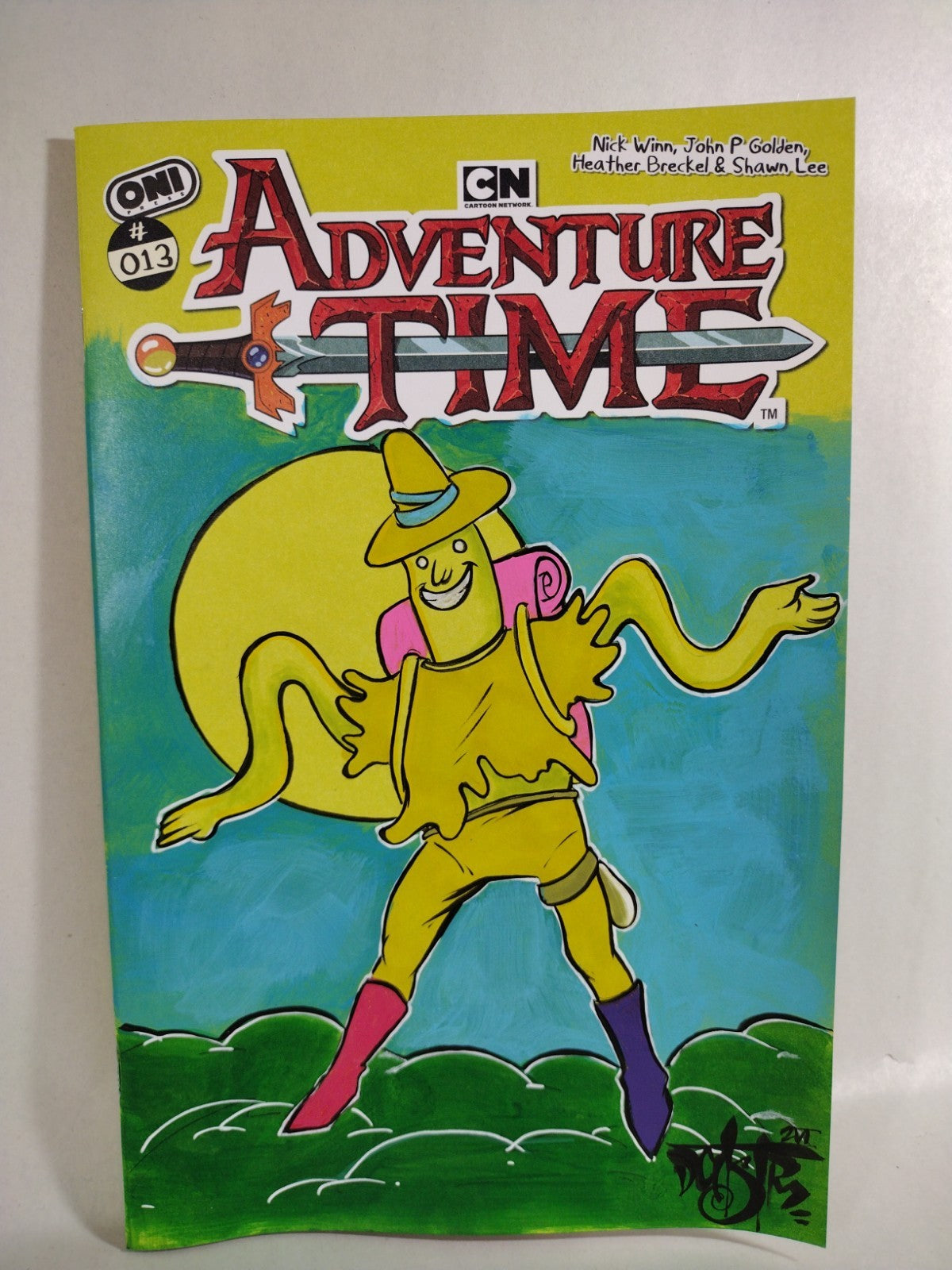 Adventure Time #13 (2026) Oni Press Sketch Cover Comic W Original Dave Castr Art