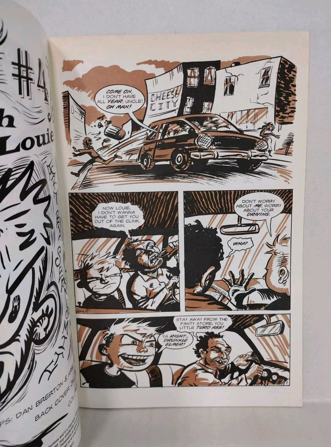 Loud Mouth Louie #4 (1997) Funky Devil Underground Comic Last Issue Hammonds