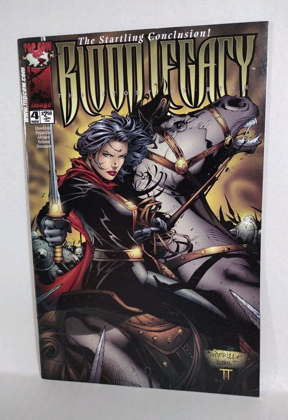 Blood Legacy (2008) Complete Image Top Cow Comic Set #1 2 3 4 FN