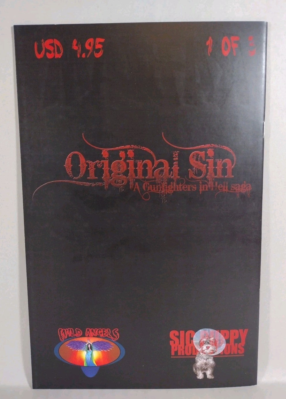Original Sin (2012) Complete Wild Angels Comic Set #1 2 3 Signed Joe Tim Vigil