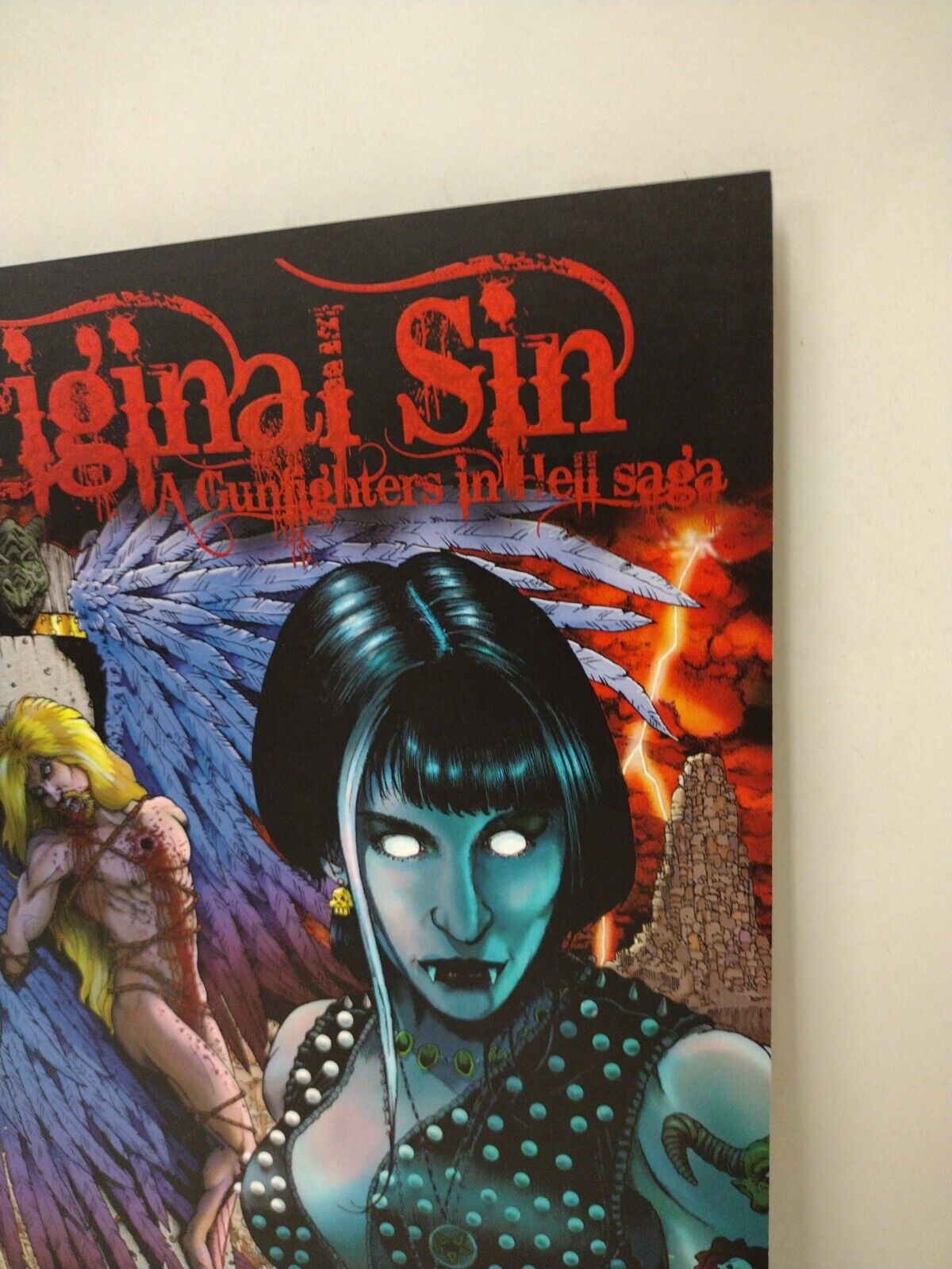 Gunfighters In Hell Original Sin 1 (2012) Wild Angels Premiere Comic Joe Vigil