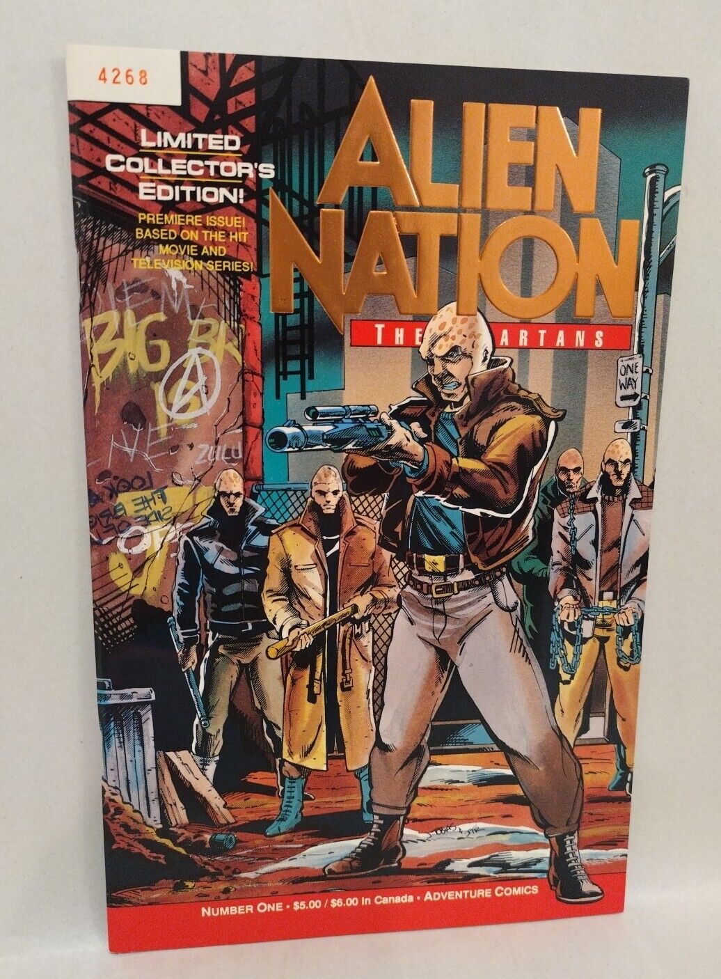 Alien Nation The Spartans (1990) Complete Malibu Comic Set #1 2 3 4 W Variants