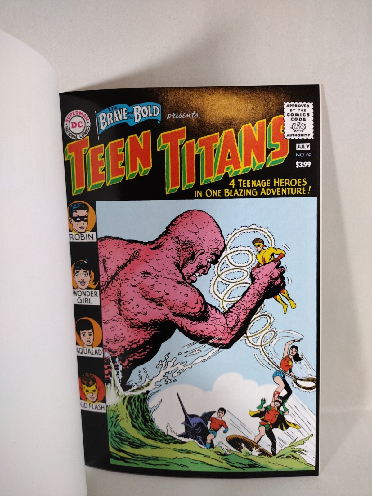 Brave and the Bold Facsimile Edition #60C (2025) DC Comic Blank Sketch Cover NM