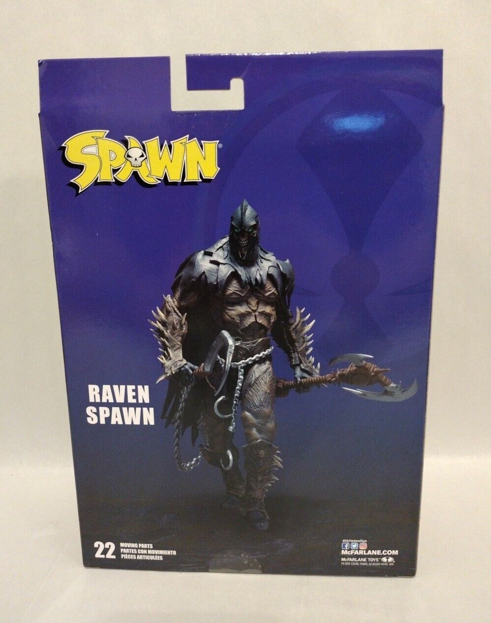 McFarlane Toys Raven Spawn 7" Action Figure New In Box