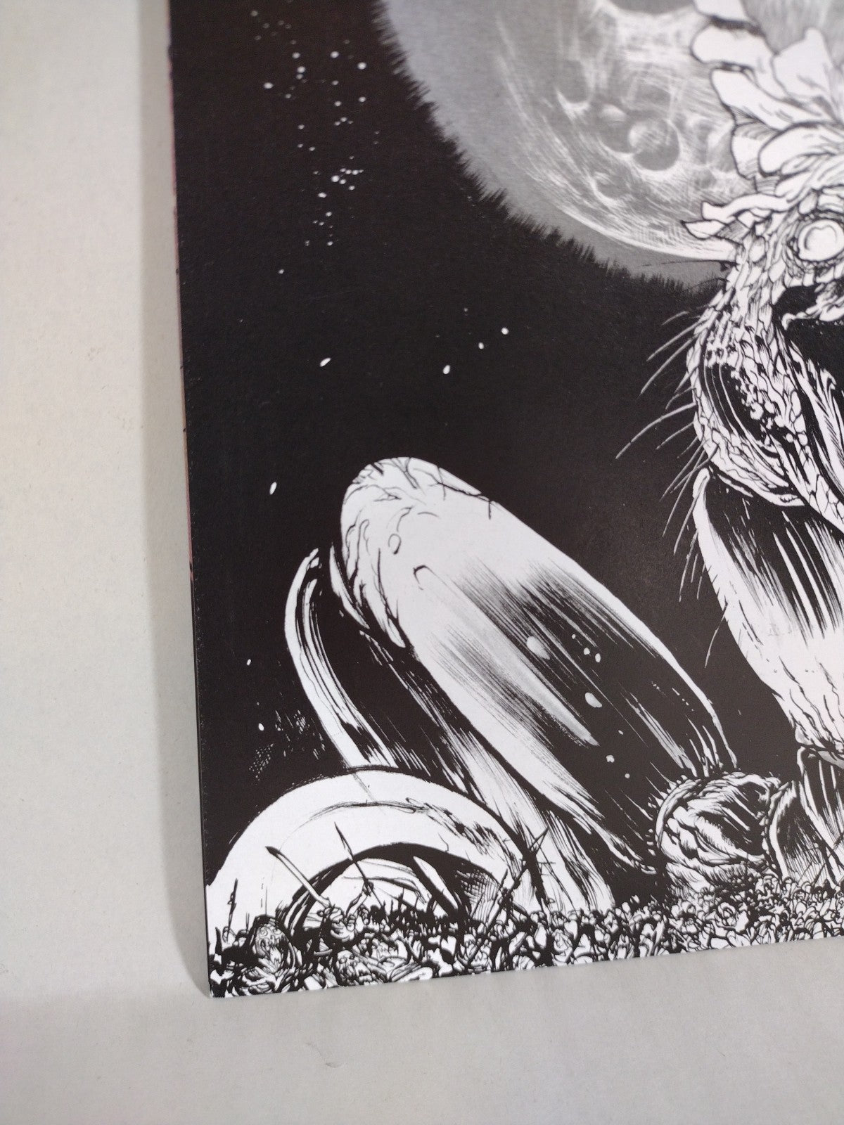 The Moon is Following Us #1 (2025) Image Comic 1:50 BW Ratio Variant DWJ NM