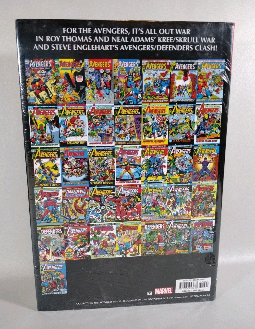 Avengers Omnibus Vol 4 Marvel Comics HC DM Variant Cover Very Good 