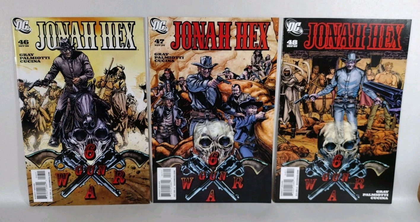 Jonah Hex (2010) DC Comic Lot 28-51 Grey Palmiotti Bernet Sook VF-NM