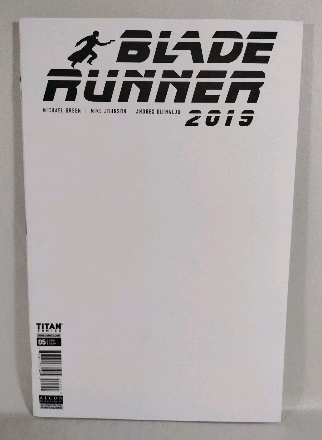 Blade Runner 2019 #1 (2019) Titan Comic Blank Sketch Variant Cover Comic New NM