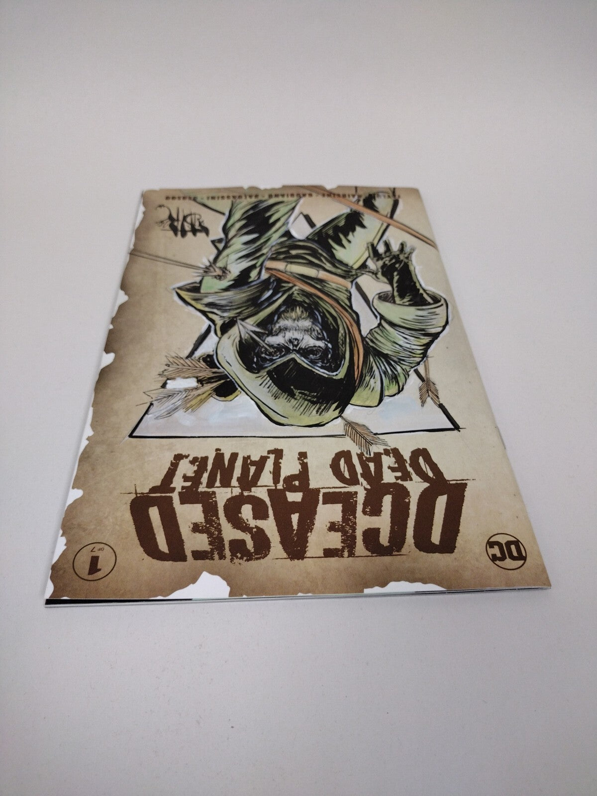 DCeased Dead Planet #1 (2020) DC Comic Sketch Cover w Original DCastr DCastr Art
