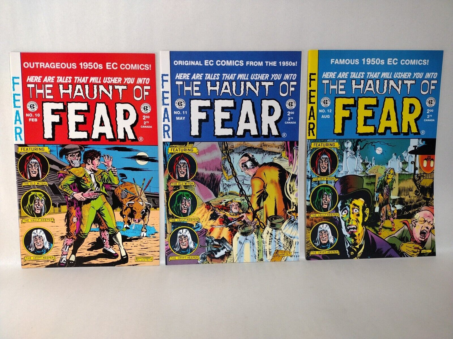 Haunt Of Fear Complete Russ Cochran 1992 Reprint Pre-Code Horror Comic Set #1-28