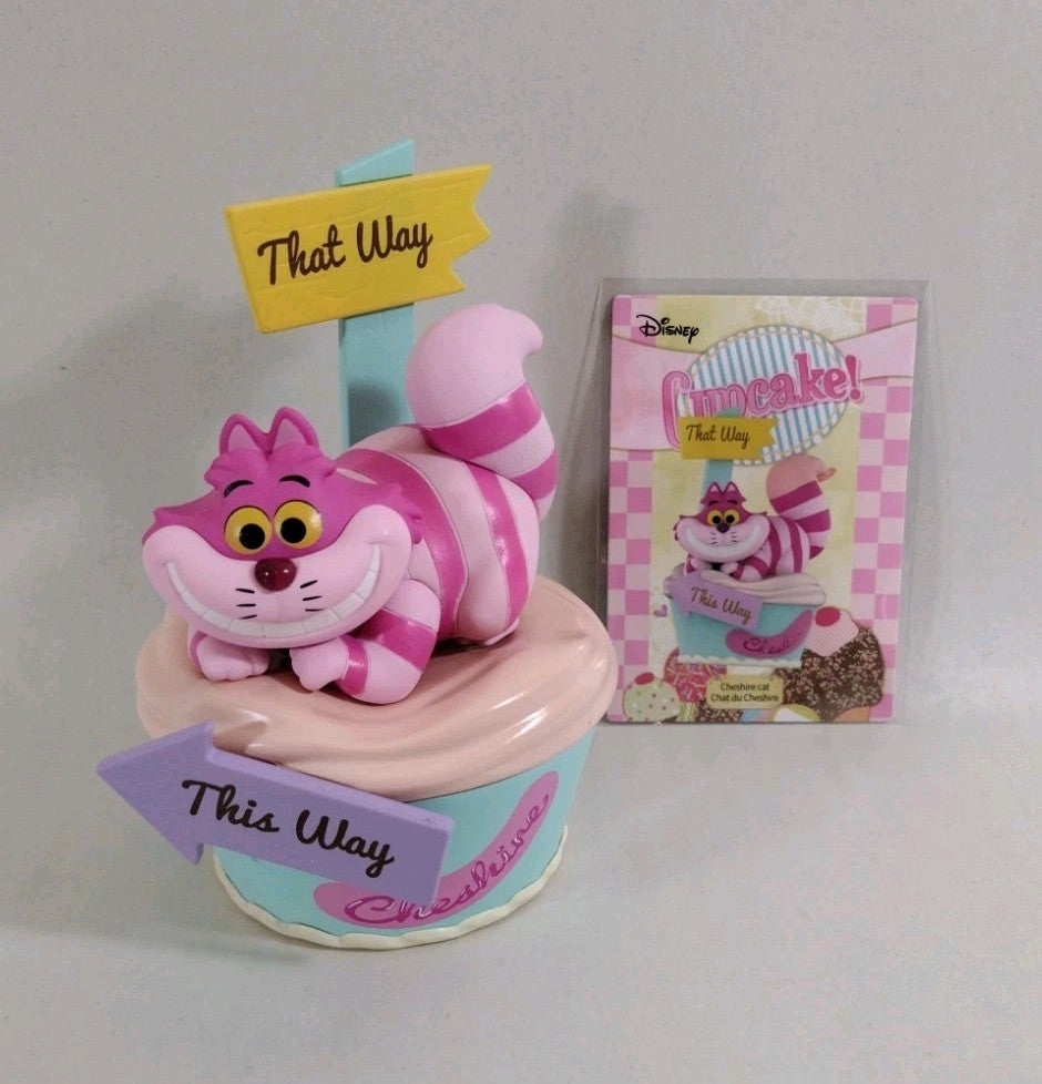 Disney Cupcake Miniso Blind Box 4" Cheshire Cat Figure