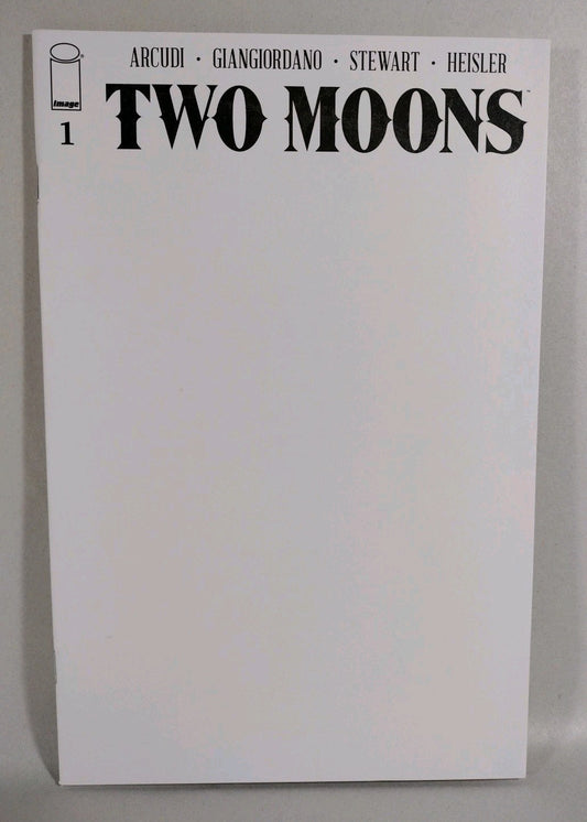Two Moons #1 (2021) Image Comic Blank Sketch Variant Cover New NM