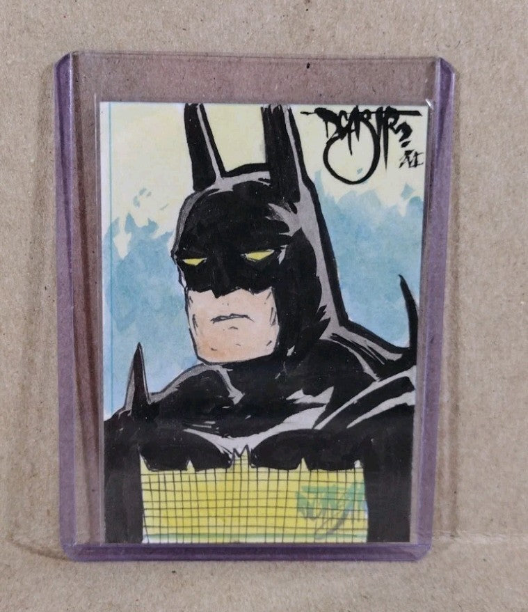 Dave Castr Crusin (2025) OAC Sketch Card W Original DC Comic Absolute Batman Art