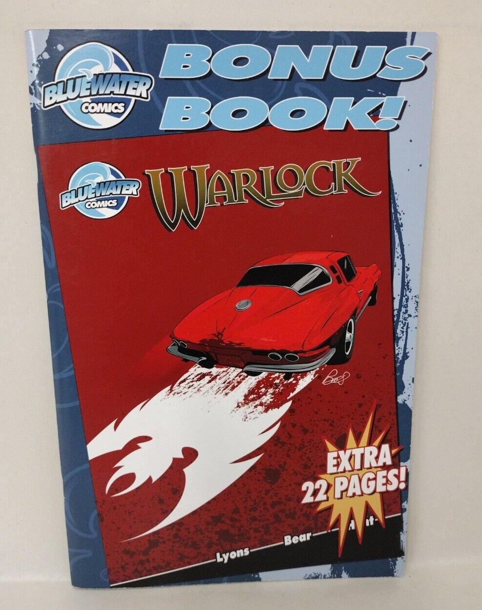 Warlock #2 (2009) Bonus Book Expanded Edition Blue Water Comic