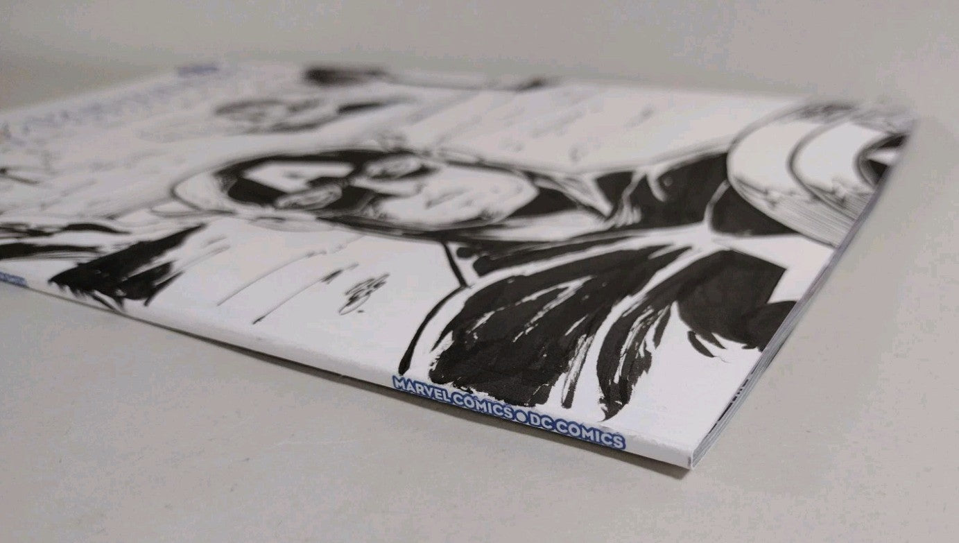 JLA Avengers #1 (2026) DC Marvel Facsimile Sketch Variant W Original DCastr Art