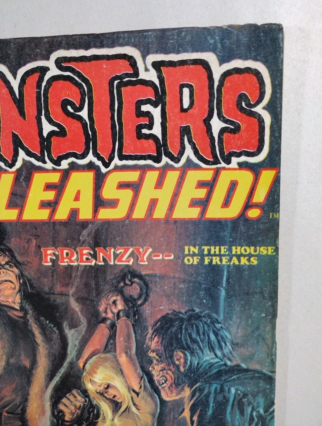 Monsters Unleashed #8 (1974) Marvel Curtis Horror Comic Magazine Man-Thing FN 