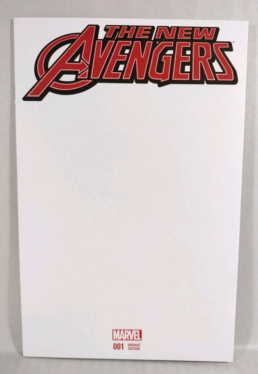 New Avengers #1 (2015) Marvel Blank Sketch Variant Cover Comic New NM