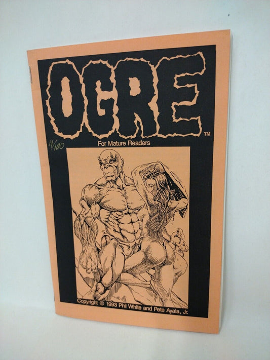 Ogre #1 1993 Rare Ashcan Edition #'d 11/100 Pete Ayala Phil White Barnacle Bill