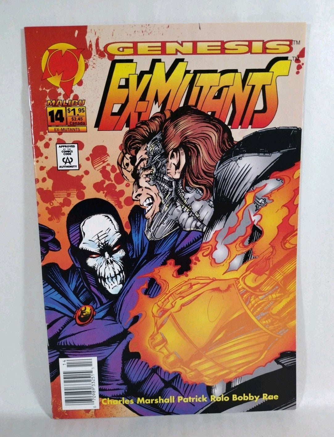 Ex-Mutants (1996) Malibu Comic Lot Of 11 #1 2 4-10 13 14 VF-NM