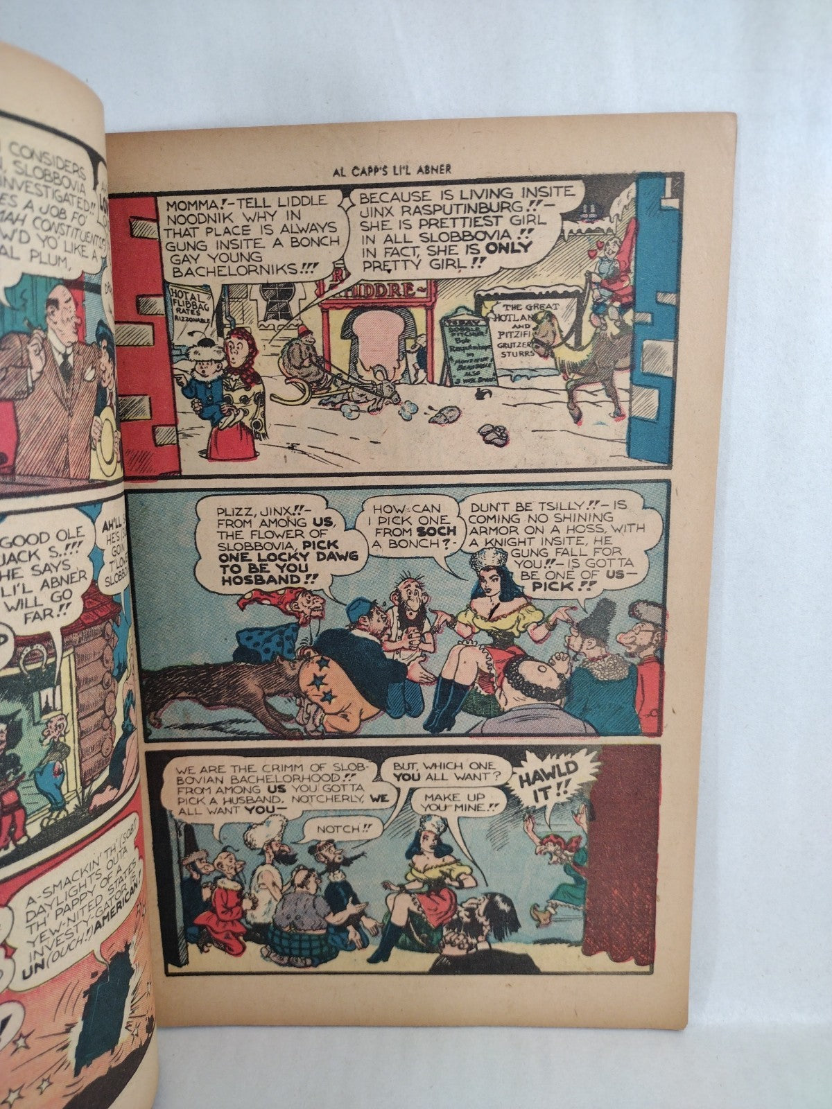 Li'l Abner #73 (1949) Al Capp Golden Age Comic Low Grade