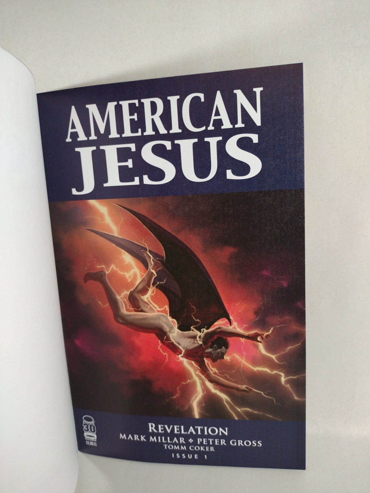 American Jesus Revelation #1 (2022) Image Comic Blank Variant Cover Comic NM