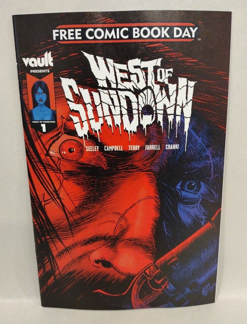 WEST OF SUNDOWN #1 2023 Vault FCBD Free Comic Book Day Edition NEW NM Tim Seeley