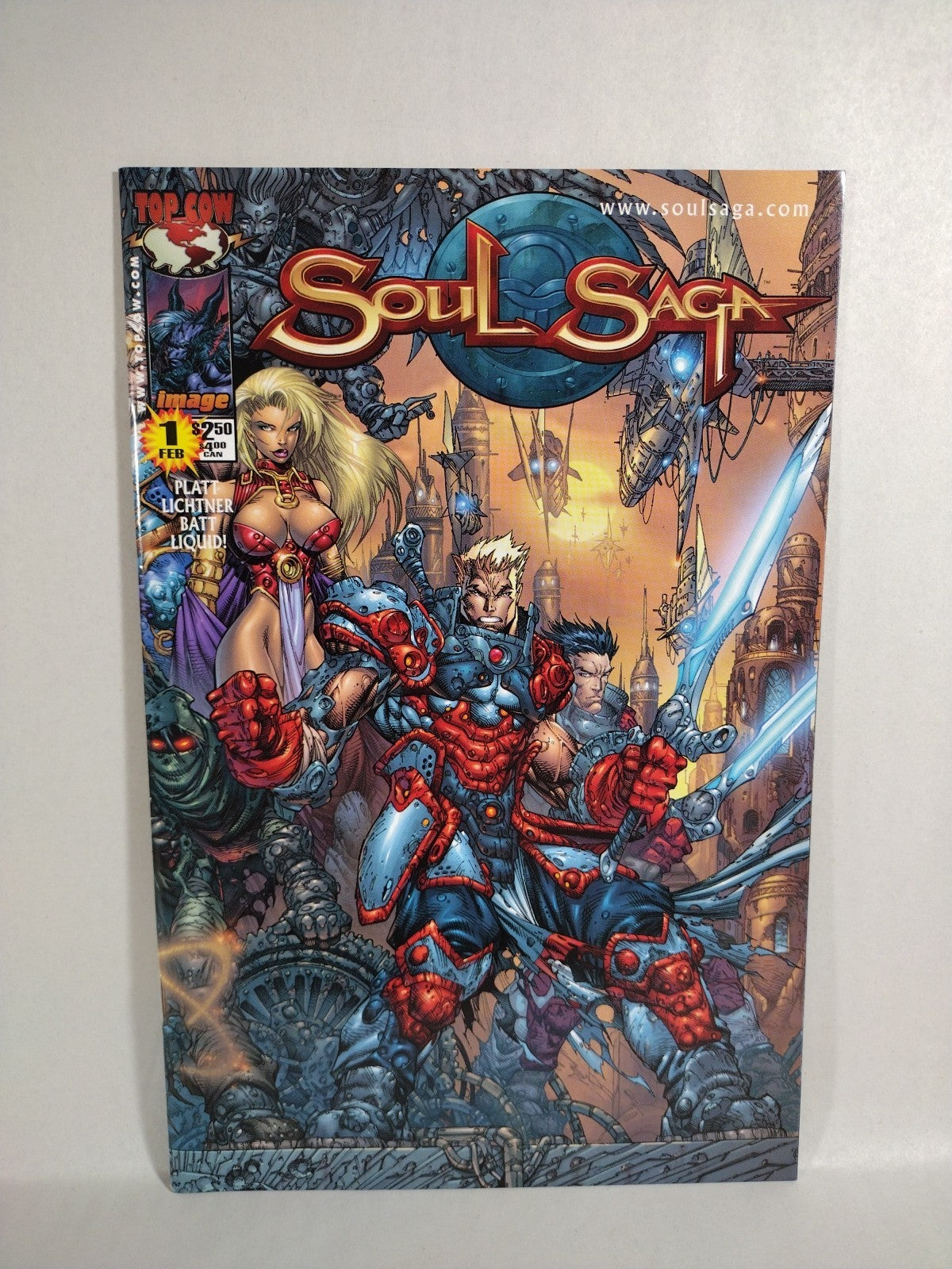 Soul Saga (2000) Image/Top Cow Complete Stephen Platt Comic Series 1 2 3 4 5 